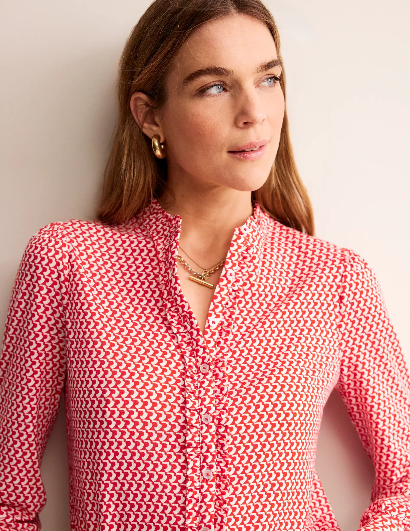 Caroline Jersey Shirt | Boden (US)