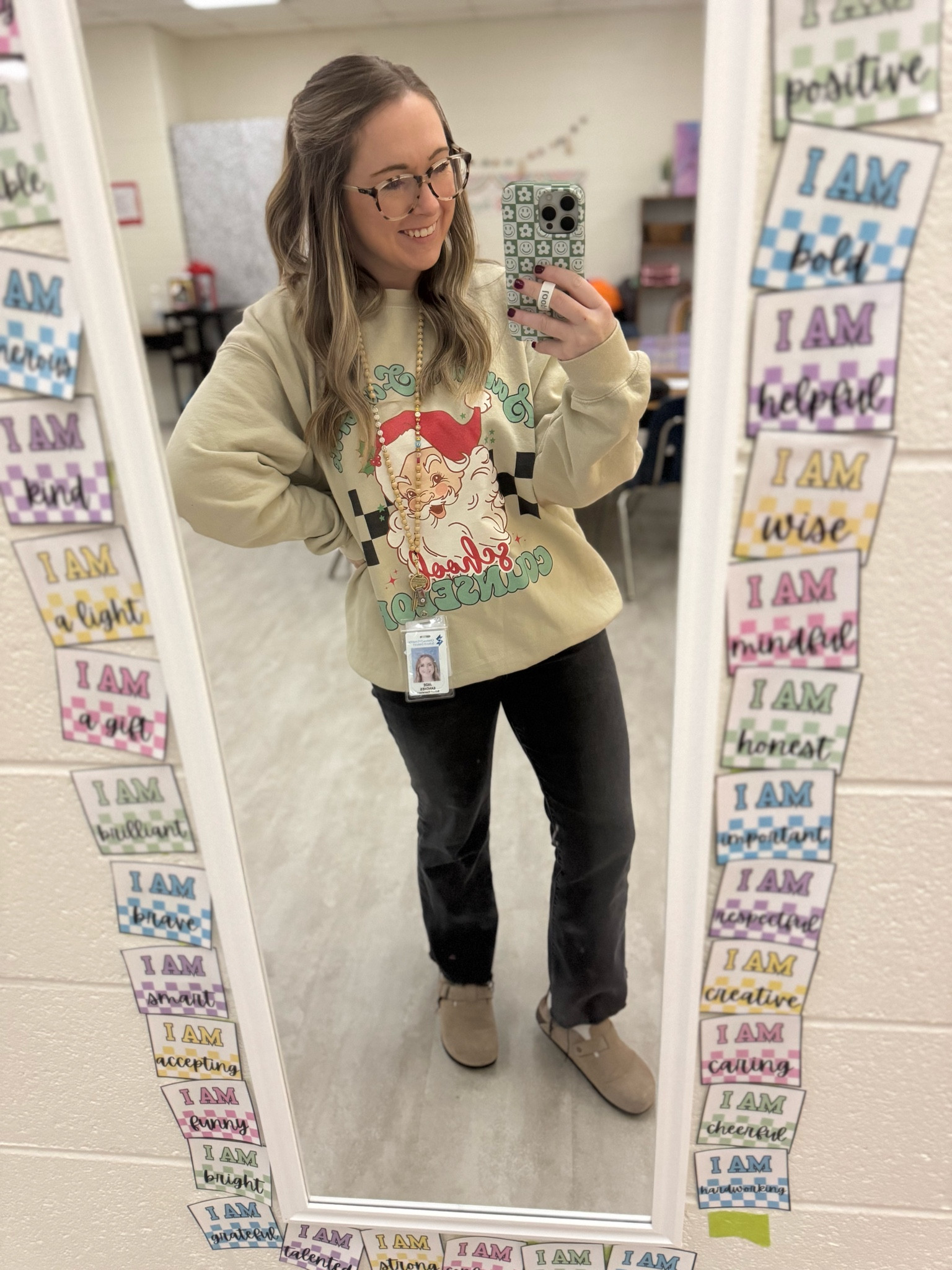 Santa’s favorite school counselor sweater! So cute 🥰🥰🥰

#LTKSaleAlert #LTKGiftGuide #LTKHoliday