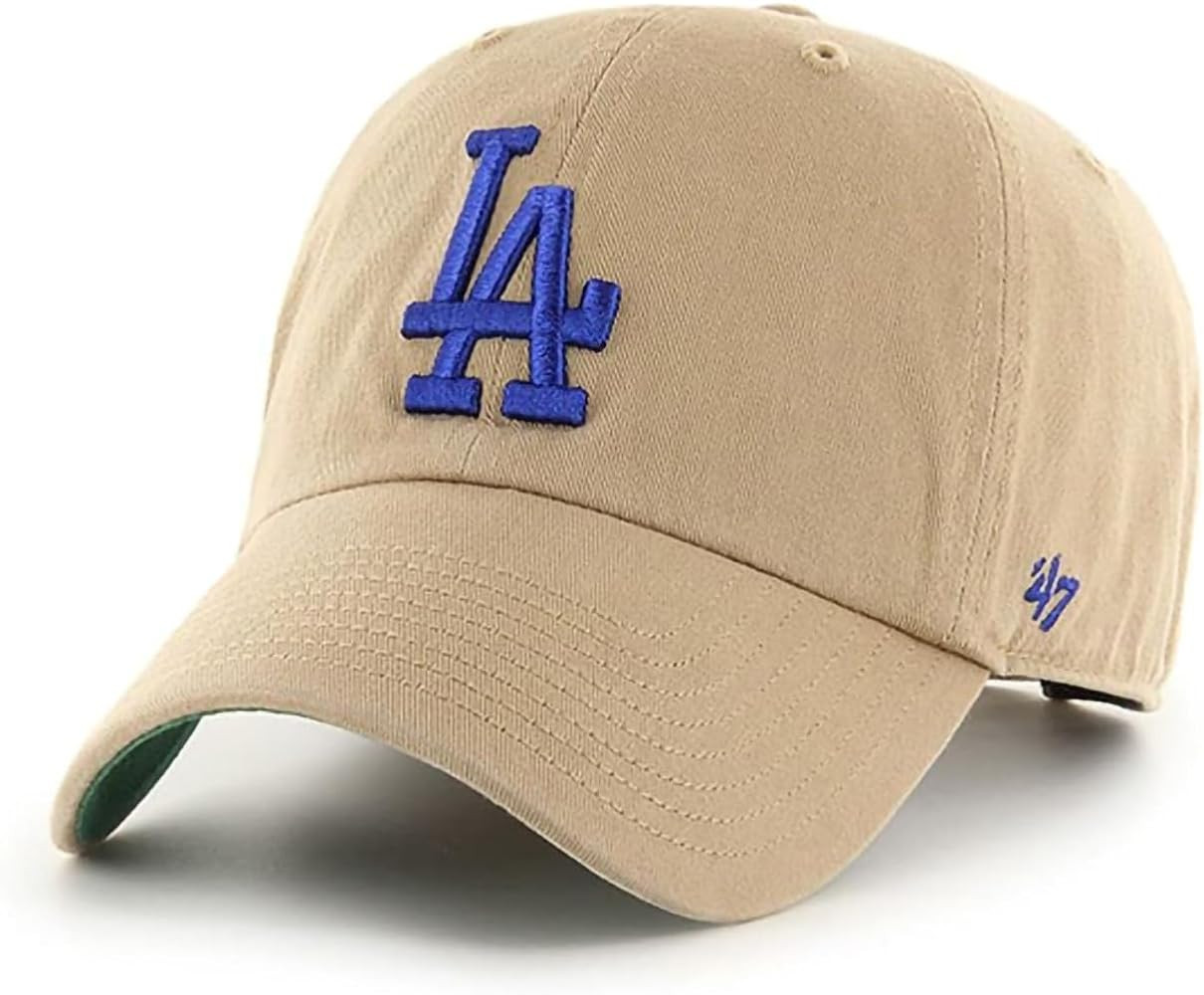 '47 Los Angeles Dodgers Primary Logo Ballpark Clean Up Dad Hat Baseball Cap - Multiple Colors | Amazon (US)