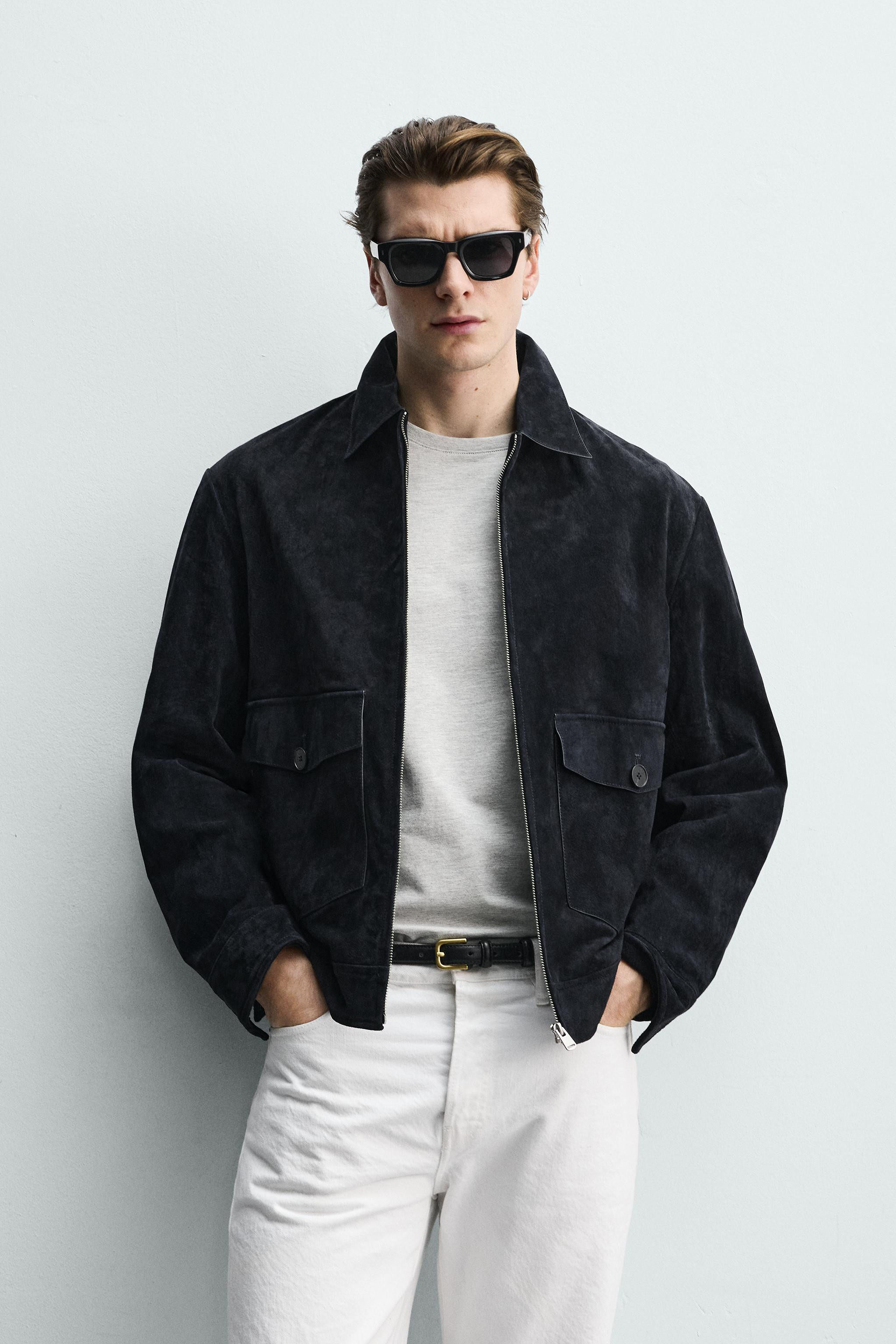 JACKE AUS WILDLEDER | Zara DE