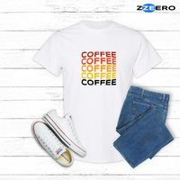 Coffee T-Shirt, Vintage Caffeine Brewed Coffee, Espresso, Americano, Cappuccino, T-Shirt Gift | Etsy (US)