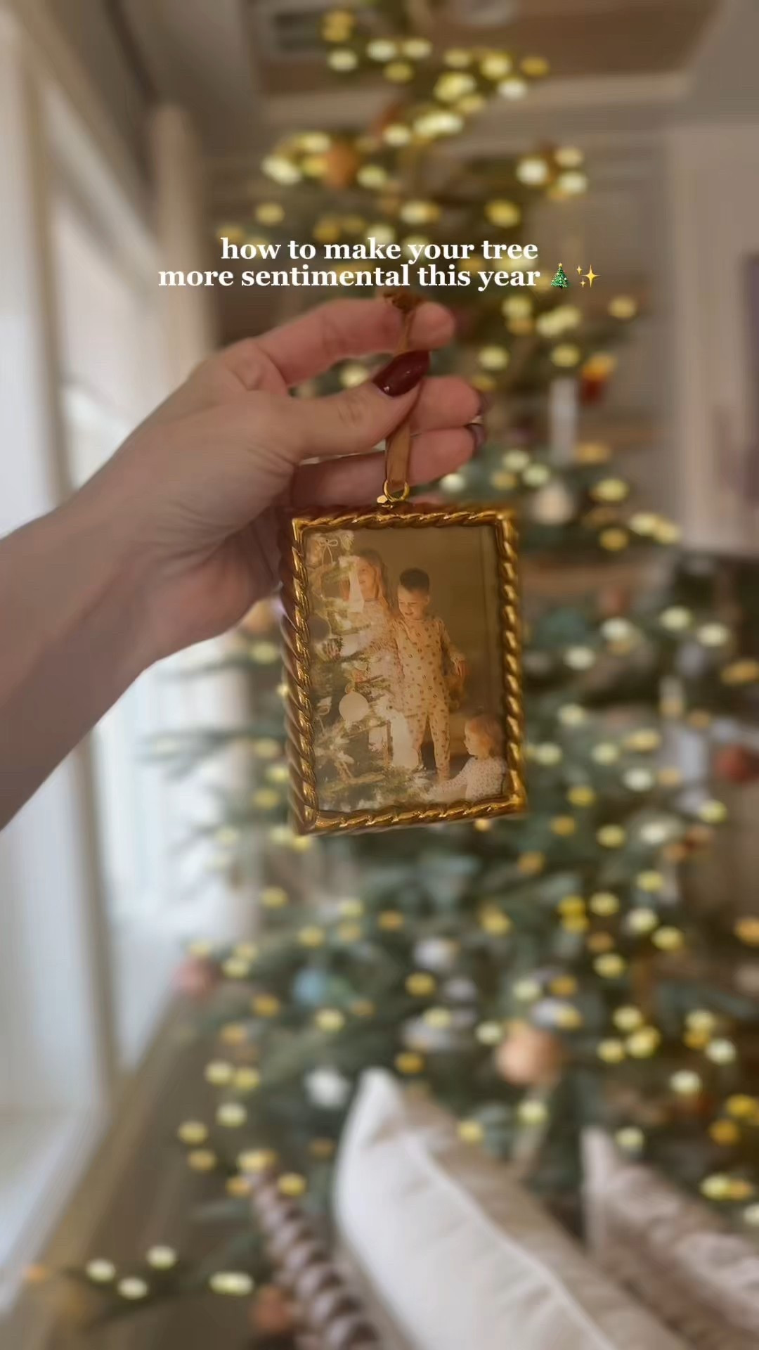 One of my favorite additions this Christmas 🥹 our favorite memories of the year! 

#LTKSeasonal #LTKHoliday #LTKHome