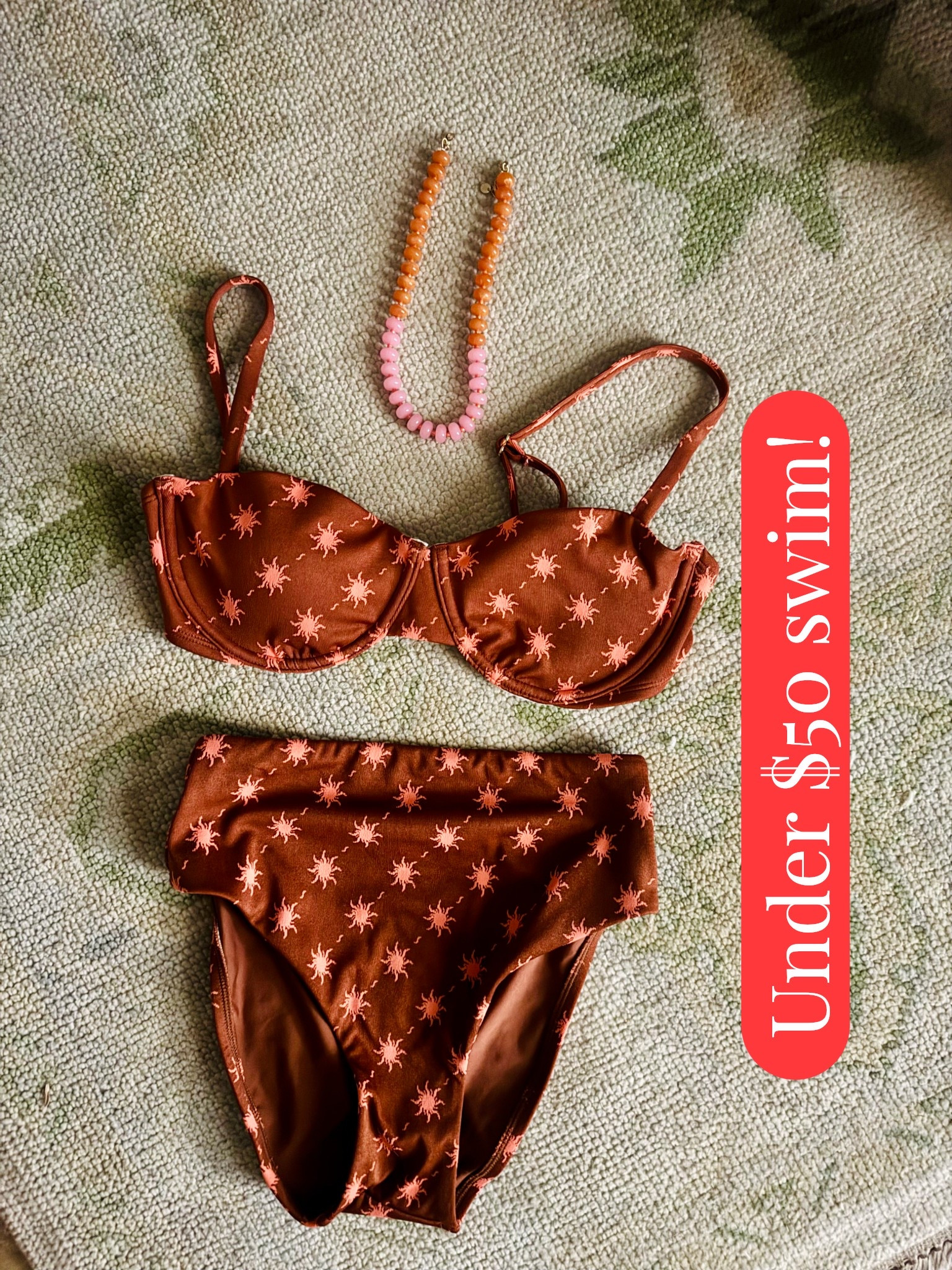 I took a small in both. 

#LTKSeasonal #LTKSwim #LTKOver40