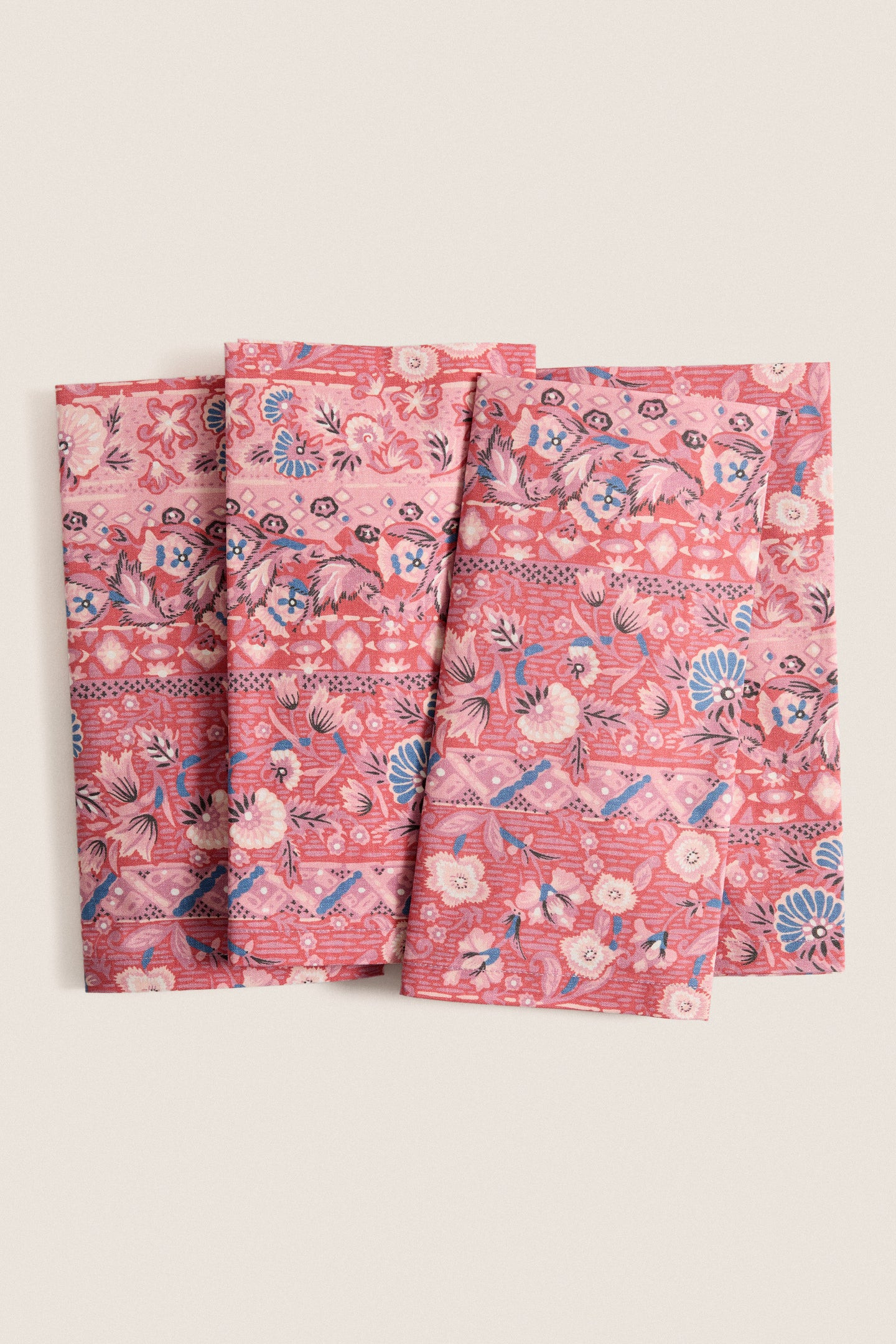 Americana Batik Stripe Printed Napkins Set of 4 | Tuckernuck (US)