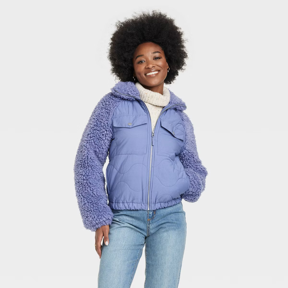 Women's Quilted Moto Jacket - Universal Thread™ | Target