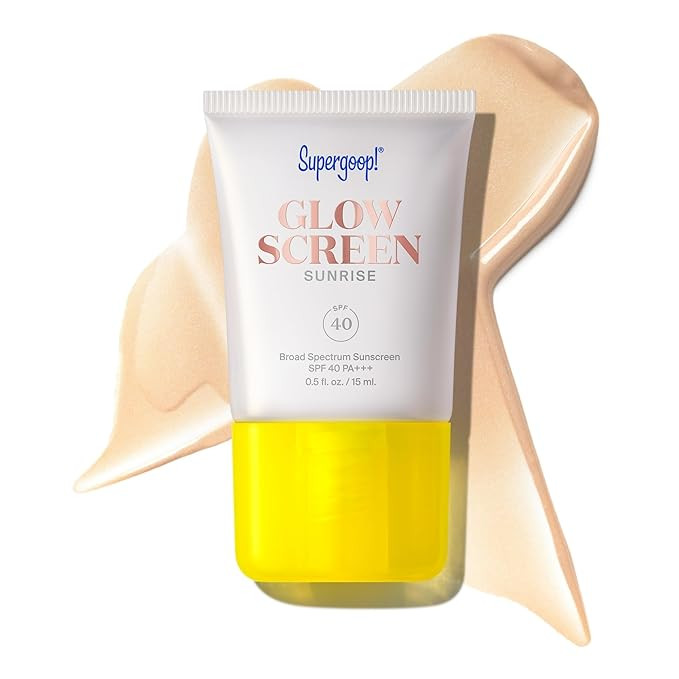Supergoop! Glowscreen (SPF 40) - 0.5 fl oz - Glowy Primer + Broad Spectrum Sunscreen - Adds Insta... | Amazon (US)