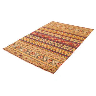 One-of-a-Kind Hand-Knotted New Age 6'11" x 10'1" Wool Area Rug in Red | Wayfair North America