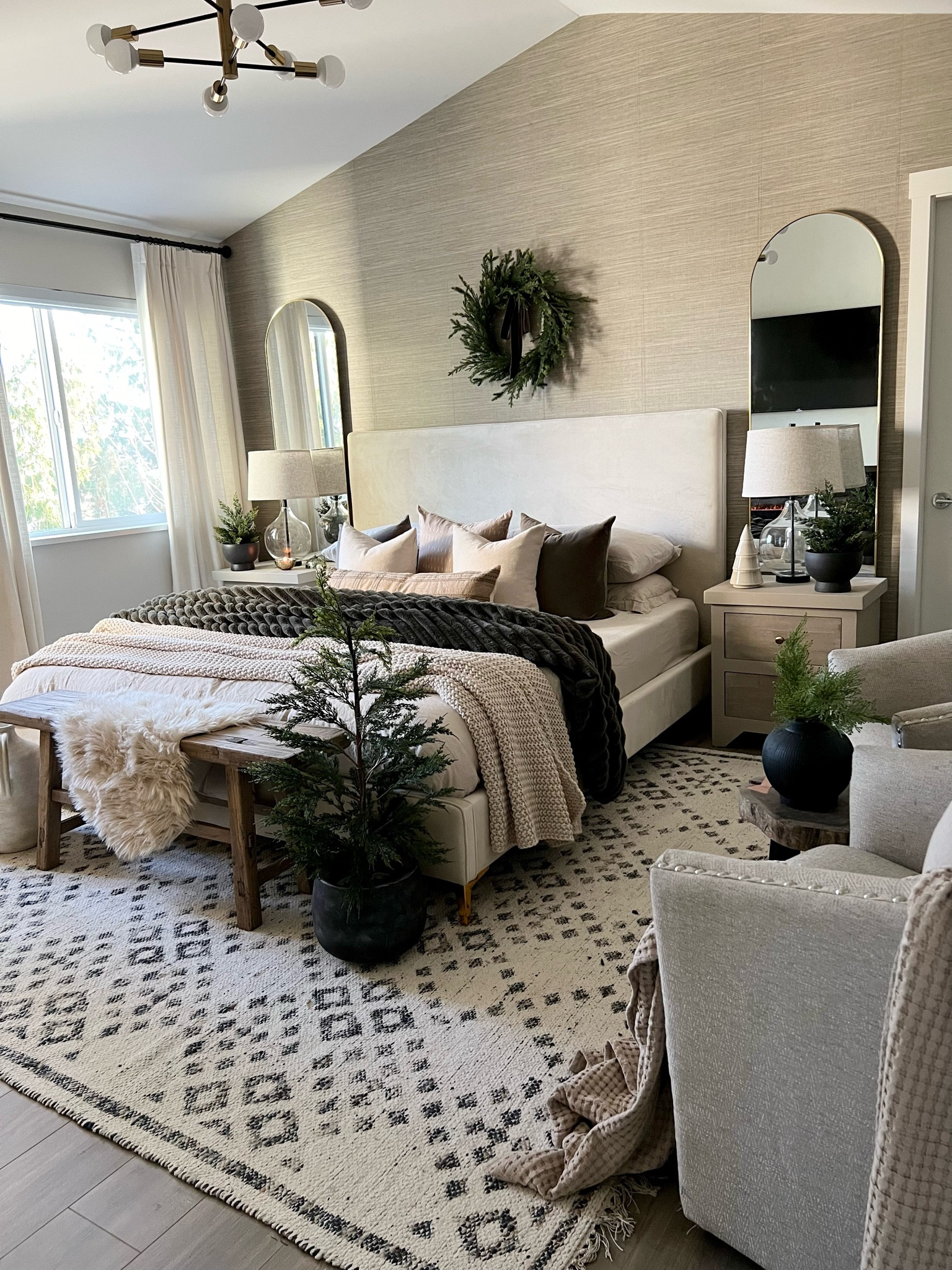 Holiday Bedroom✨
Wayfair’s Cyber Week continues! Cyber Week at Wayfair means up to 70% off all items, plus free shipping all week long. 
Most of my bedroom furniture has come from Wayfair! It’s my go-to for quality pieces and big savings. 
#wayfairpartner Cozy bedroom 

#LTKSeasonal #LTKsalealert #LTKhome