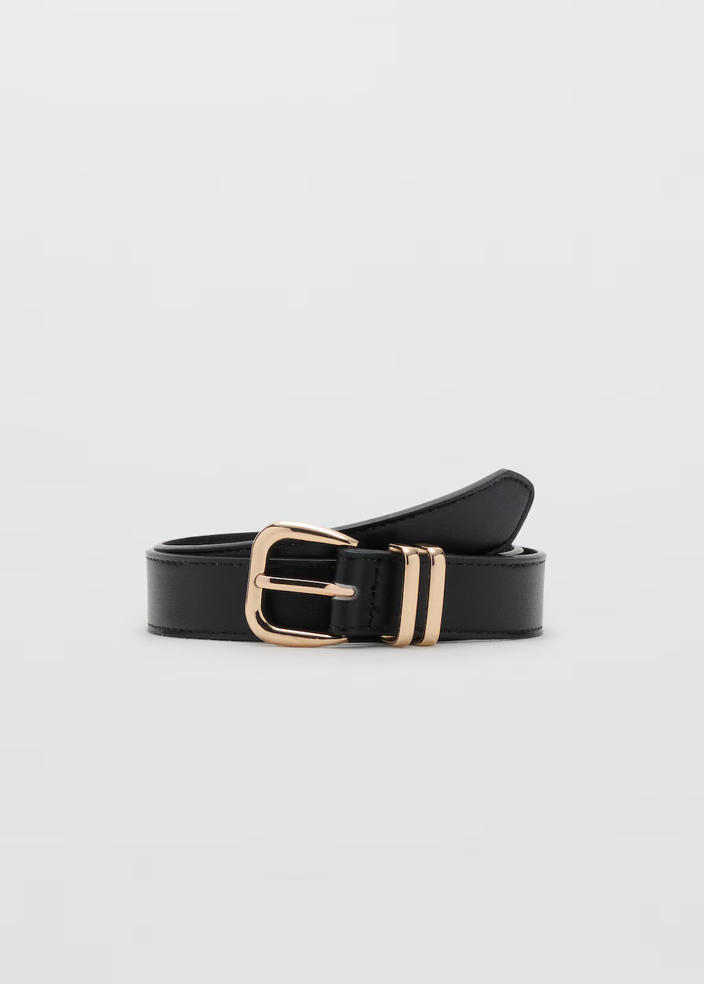 Metal buckle belt - Women | MANGO United Kingdom | MANGO (UK)