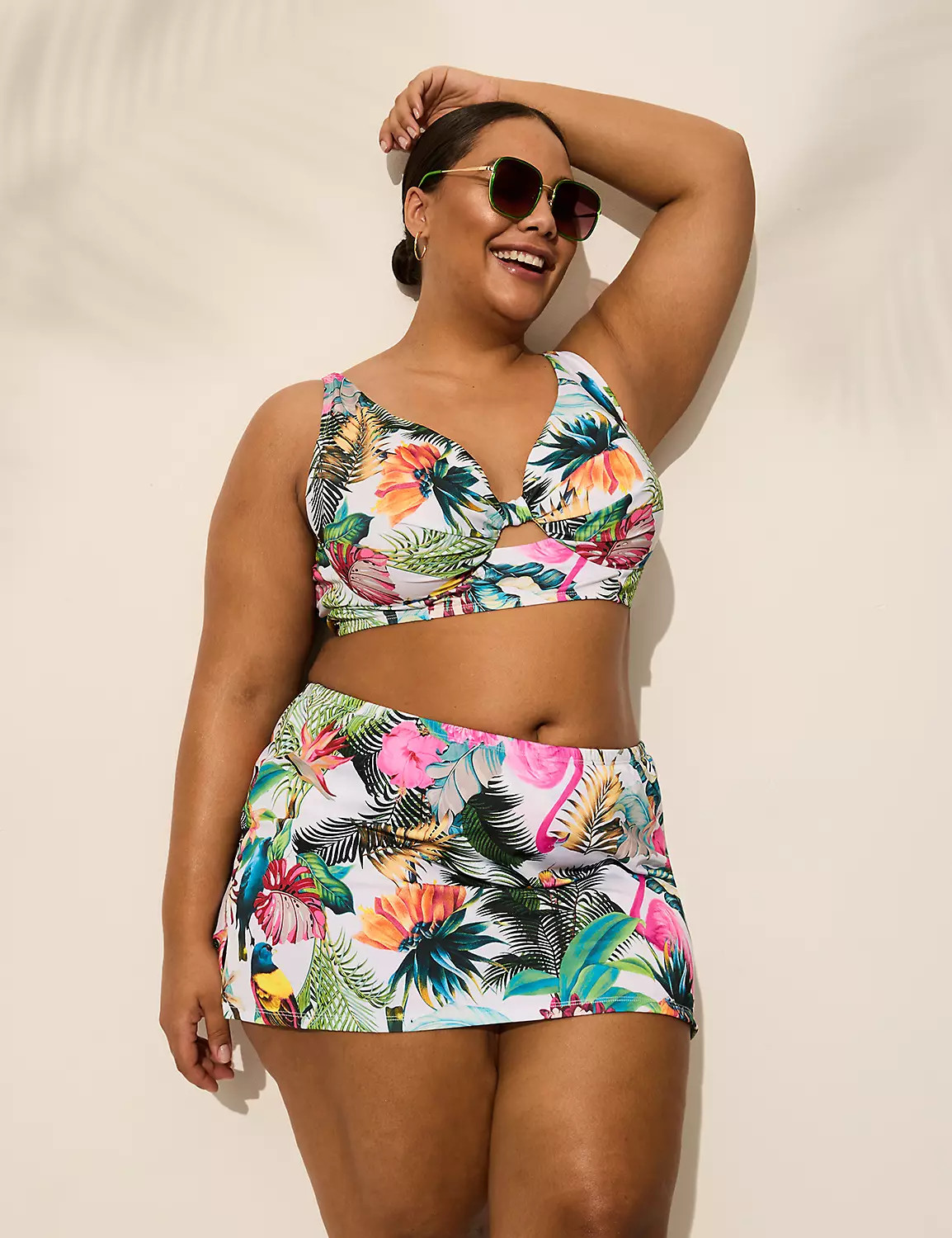 Underwire Knot-Front Bikini Top | Lane Bryant (US)