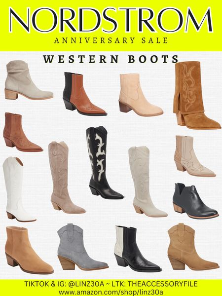 Nordstrom Anniversary Sale, N sale, Nordstrom sale, NAS - western boots, booties, cowboy boots 

Nashville outfit, country concert outfit, fall shoes, fall boots, fall booties, winter boots, winter booties, winter shoes, winter fashion, winter outfits, winter looks, fall fashion, fall outfits, fall looks 

#LTKSeasonal #LTKshoecrush #LTKxNSale