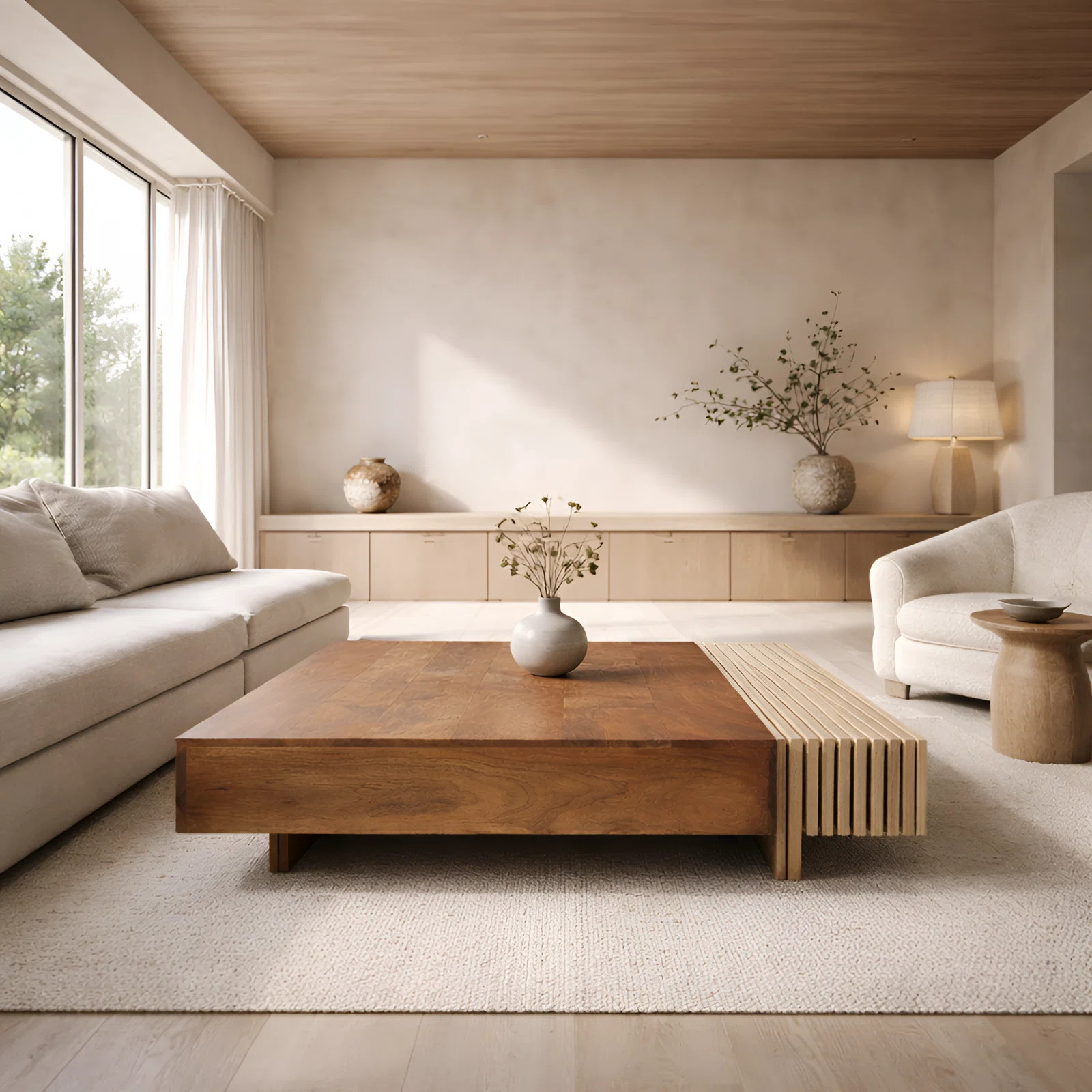 Ludovica Premium Solid Wood Coffee Table | Wayfair North America