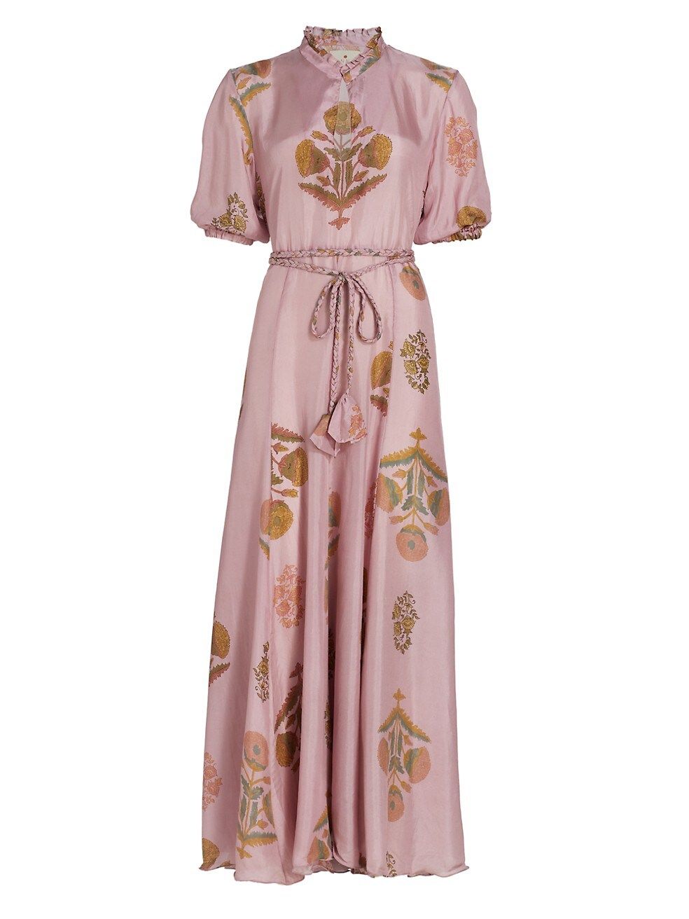 Oceanus Floral Silk Maxi Dress | Saks Fifth Avenue