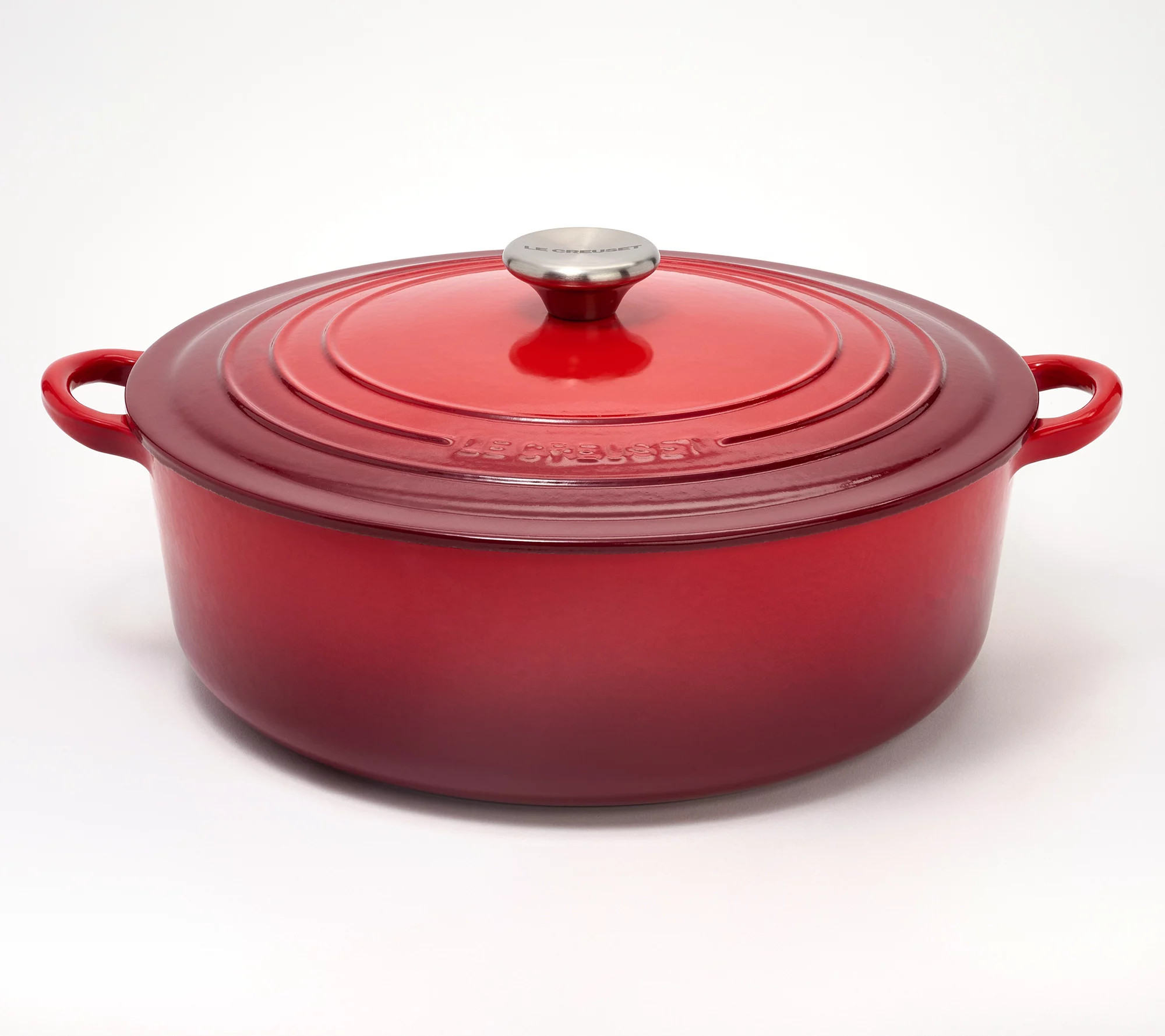 Le Creuset 6.75-qt Cast Iron Round Wide Dutch Oven - QVC.com | QVC