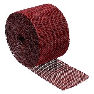 Burlap Fabric Ribbon, Wired Jute Crafts Roll for Wrapping Decoration | Bed Bath & Beyond