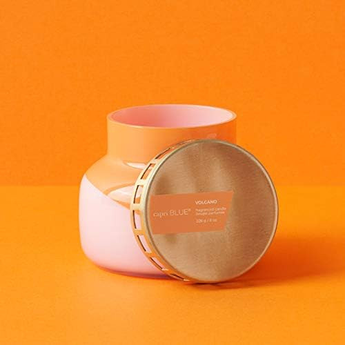 Capri Blue Scented Candle with Dual-Tone Glass Candle Holder - Cotton Wick - Luxury Aromatherapy Can | Amazon (US)