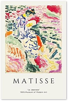 Retro Henri Matisse Posters 23 Canvas Poster Bedroom Decor Sports Landscape Office Room Decor DON... | Amazon (US)