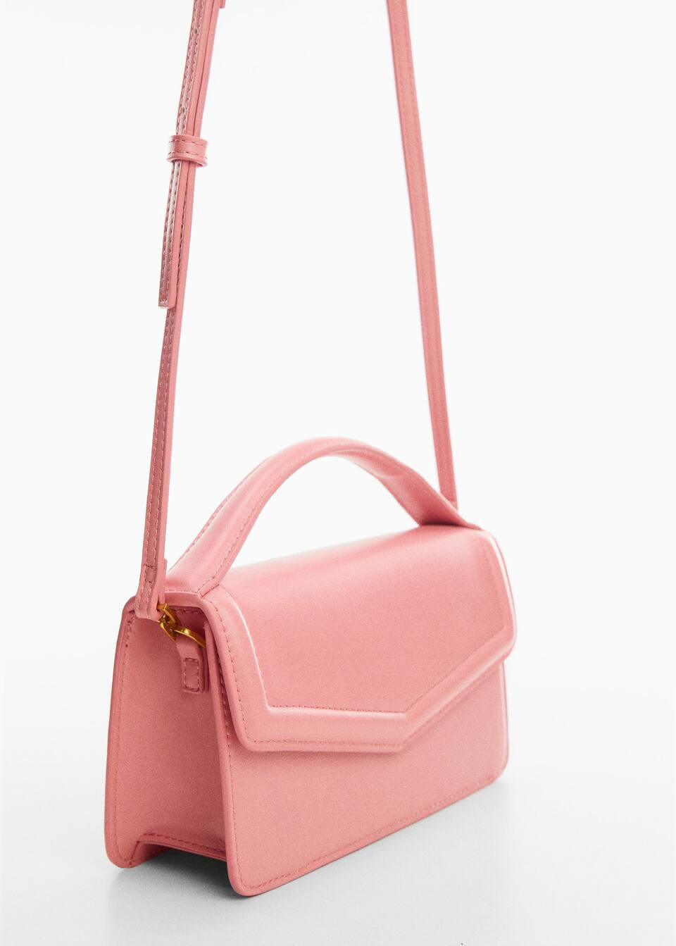 Rectangular bag with flap | MANGO (US)