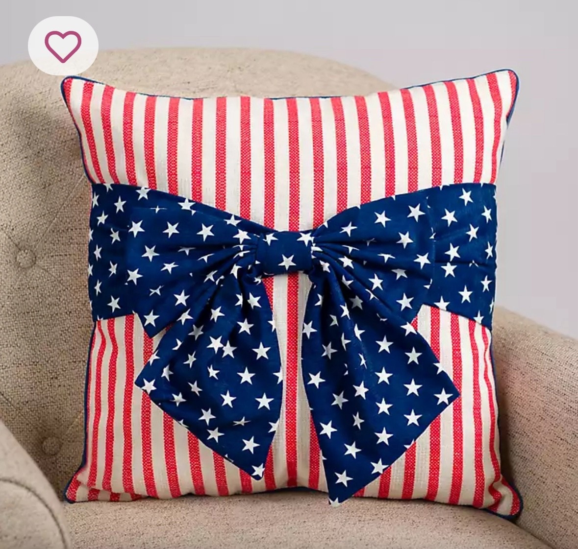 I love all the seasonal bow decor! This is so cute for 4th of July, I love how they added stars to the bow to make it pop! ❤️🤍💙

#LTKHome #LTKSeasonal