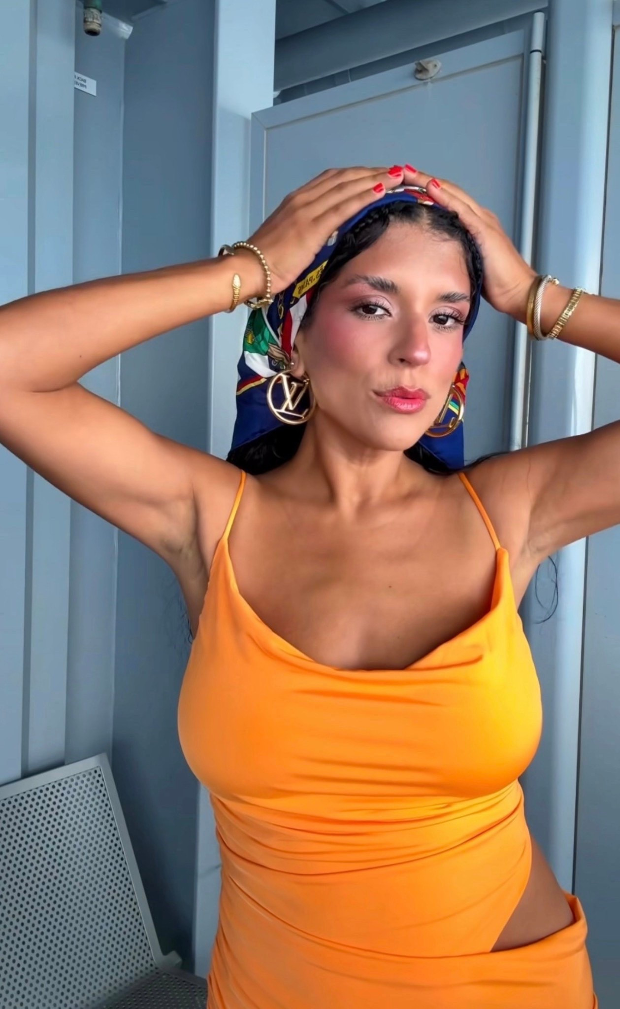 This color with gold details… obsessed 🍊✨

#summer #dress #louisvuitton

#LTKdayinmylife #LTKootd #LTKstorytime