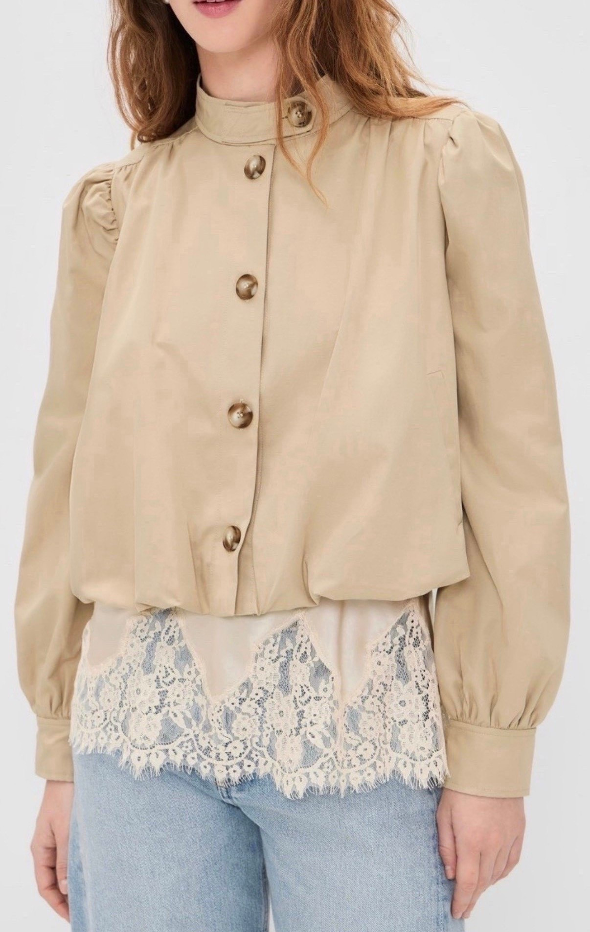 Cropped trench with silk lace trim tank

Spring outfit 

#LTKootd #LTKSeasonal #LTKNYFW