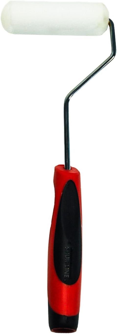 Shur-Line 2006689 4 Ergonomic Sure-Grip Foam Mini Roller with 12-Inch Handle, Red | Amazon (US)