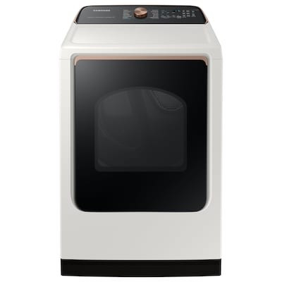 Samsung 7.4 cu. ft. Smart Electric Dryer with Steam Sanitize+ - Ivory Lowes.com | Lowe's
