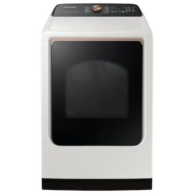 Samsung 7.4 cu. ft. Smart Electric Dryer with Steam Sanitize+ - Ivory Lowes.com | Lowe's