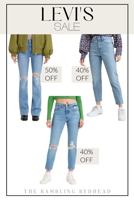 Levi’s is having their end of season sale y’all! 😍 These are my favorite everyday jeans! I especially love the flare jeans paired with a cute pointy boot! ❤️

#LTKSeasonal #LTKsalealert #LTKstyletip