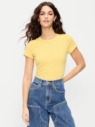 Snug Crop T-Shirt | Old Navy (US)