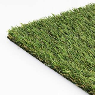 TruGrass Clover Fescue 12 ft. Wide x Cut to Length Green Artificial Grass Turf | The Home Depot