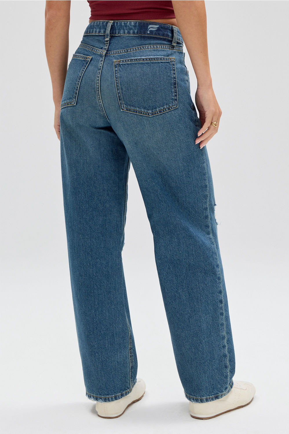 Mid Rise Baggy Jean | Fabletics