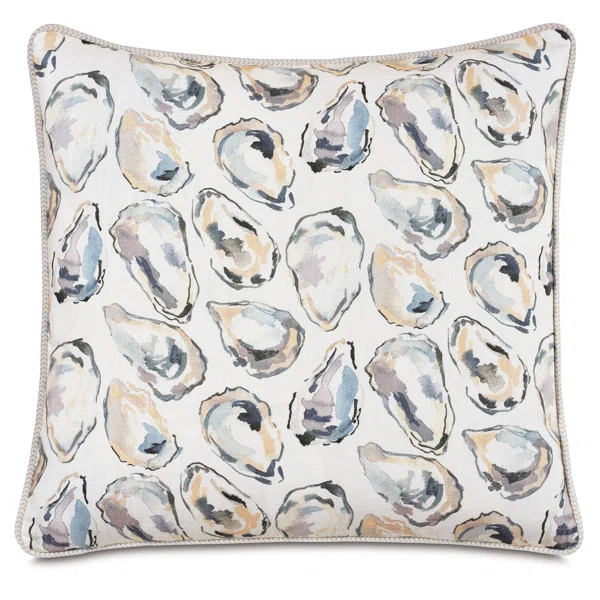 Highcliffe Oyster Decorative Pillow by Alexa Hampton | Perigold