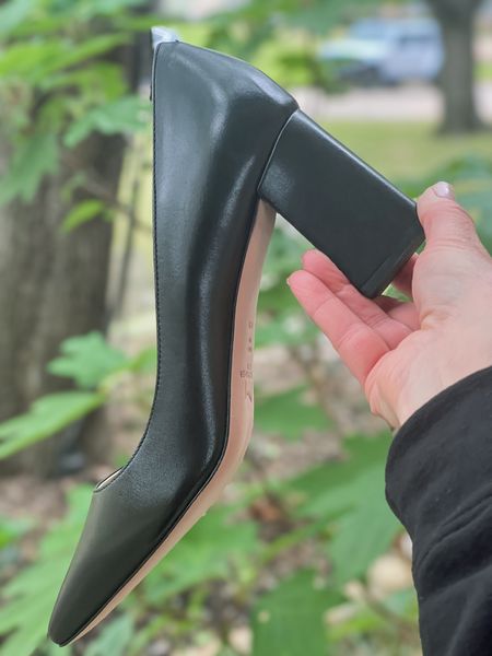 The perfect black pump! Dressy, work-appropriate, and super comfy and walkable thanks to the block heel!

#LTKworkwear #LTKshoecrush #LTKover40