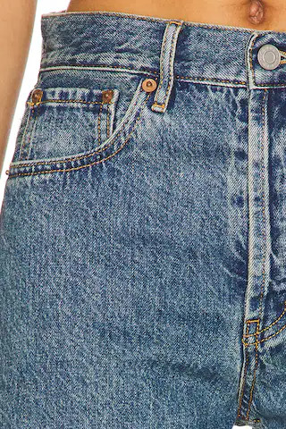 Cowgirl Straight Jeans in Classic Blue | Revolve Clothing (Global)