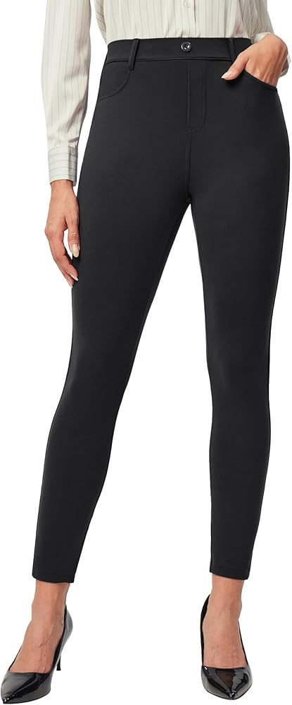 IUGA Stretchy Work Pants for Women Pull on Dress Pants for Women High Waitsted Business Casual Pa... | Amazon (US)