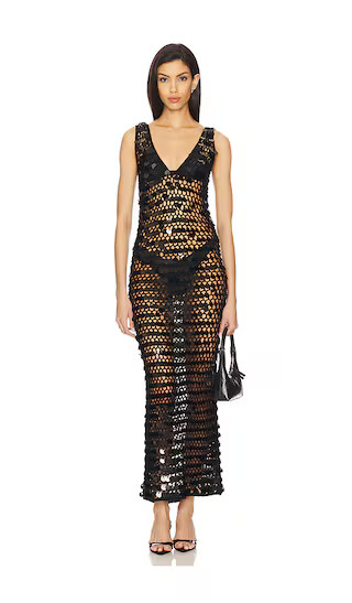 London Maxi Dress in Black | Revolve Clothing (Global)
