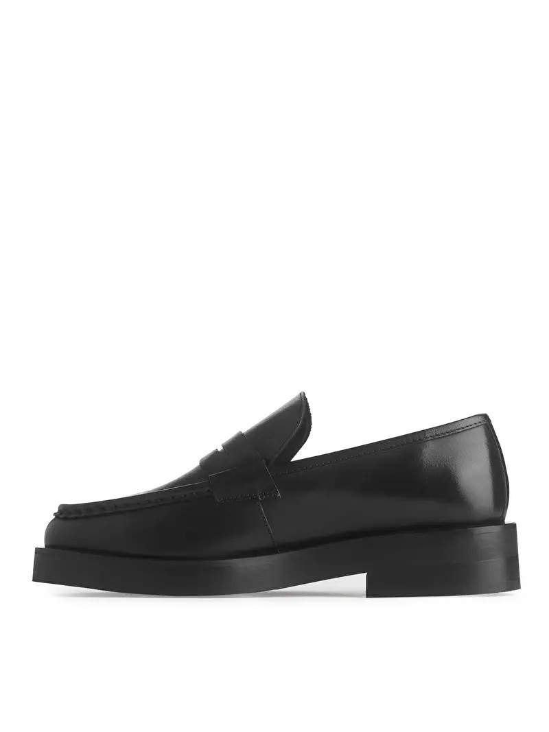 Leather Penny Loafers | ARKET (US&UK)
