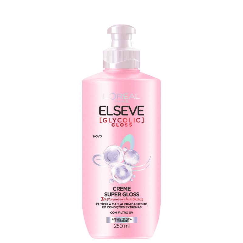 Elseve L’Oréal Paris Glycolic Gloss
            
                 - Creme para Pentear 250ml | Beleza Na Web (BR)