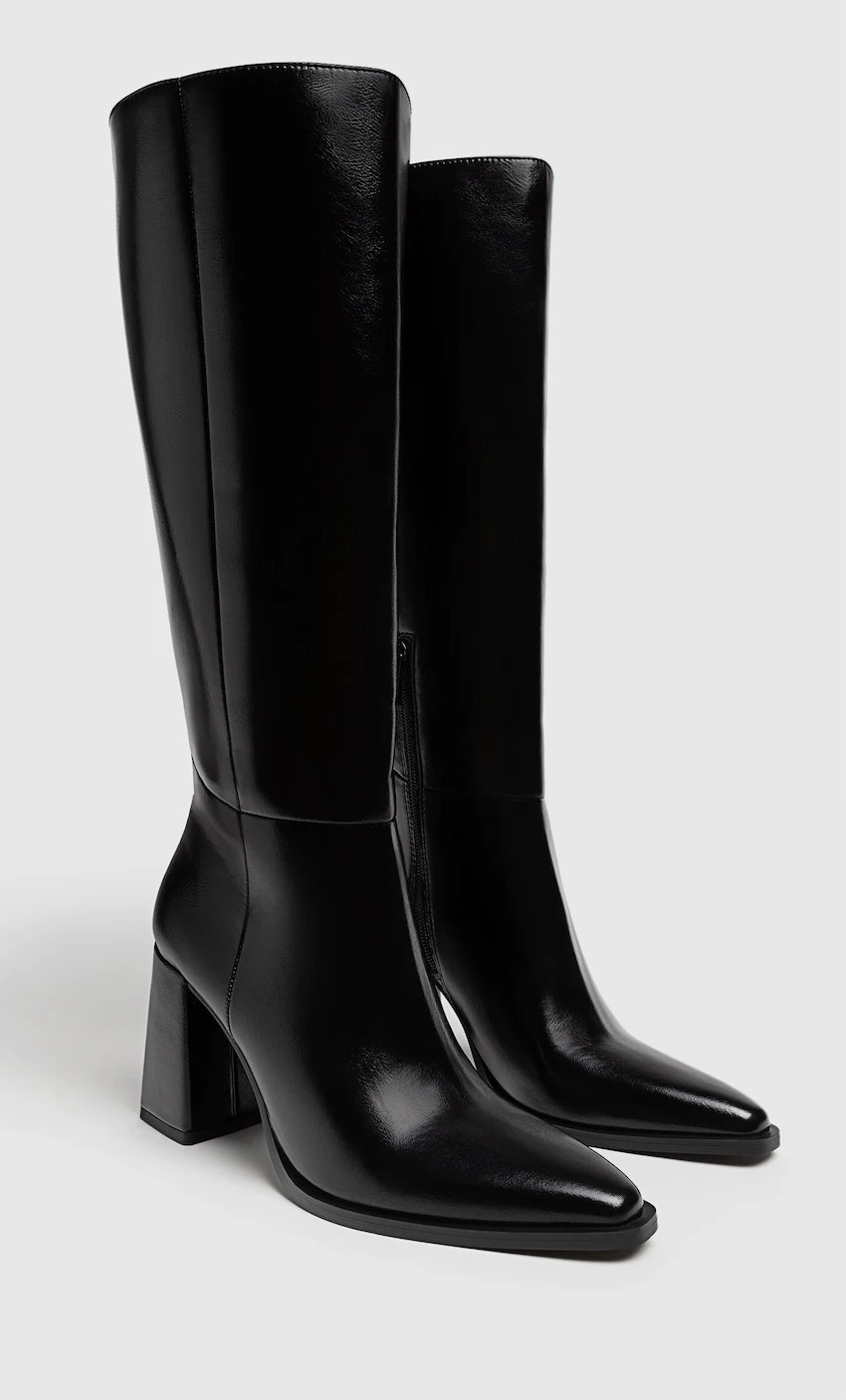 Heeled boots - Women's fashion | Stradivarius United Kingdom | Stradivarius (UK)