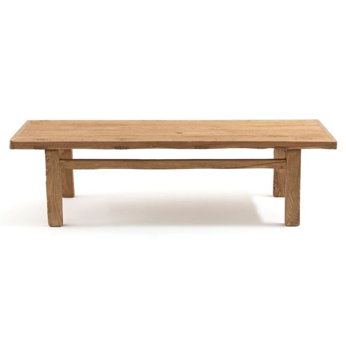 Sumiko Recycled Solid Elm Coffee Table | La Redoute (UK)