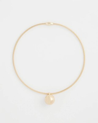 Women's Gold Bead Collar Necklace | Chico's | Chico's