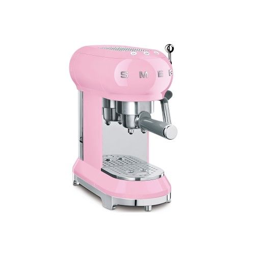 Smeg Espresso Machine, Pink | Williams-Sonoma