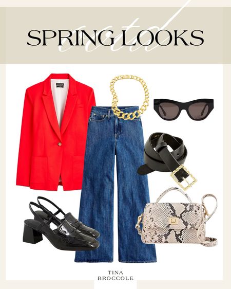 J Crew Spring Look - Spring outfit ideas - spring outfits - Spring OOTD

#LTKSeasonal #LTKstyletip