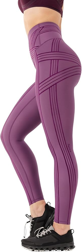 Fanka Powerband Resistance Leggings for Women, Full Length–Sculpting Compression with Added Res... | Amazon (US)
