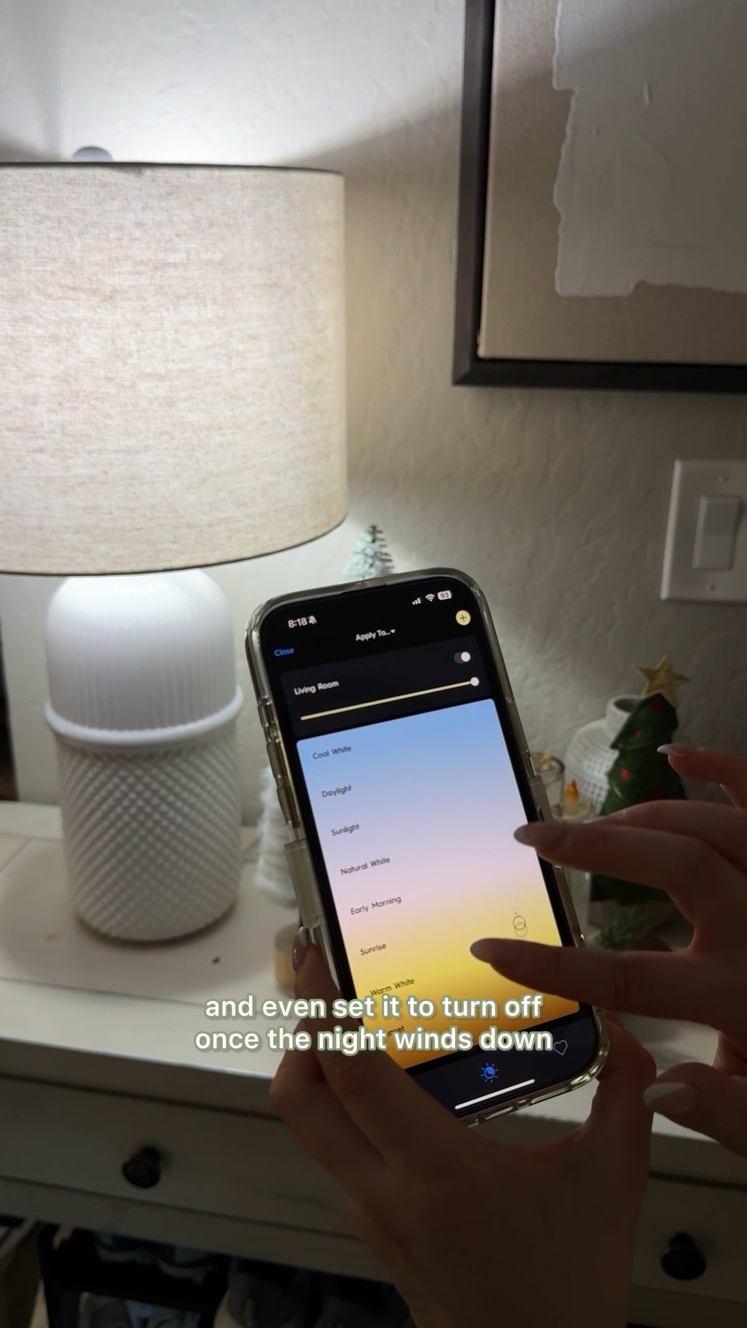 #AD Every year when the holidays roll around, there’s this little tradition that always makes our home feel special again. The kids and I turn on some music, pull out the boxes, and watch the house slowly turn into something cozy and full of joy. This year, I wanted to make things a little simpler (and brighter), so I added these @gelighting GE Cync smart lights — and they’ve completely changed how we decorate.

From the lamps to the light strips to the tree, I can control it all right from my phone: adjusting the glow, switching colors, and setting everything to turn off once the night winds down. Paired with a few festive touches — rich pillows, garland, our stockings, and the tree — the whole space feels so ready for the season ahead.



Here’s to cozy light, simple moments, and creating new family memories together. ✨

#LifeinCync #gelighting #TargetPartner @gelighting @target @shop.ltk #liketkit #target

#LTKHome #LTKFamily #LTKHoliday