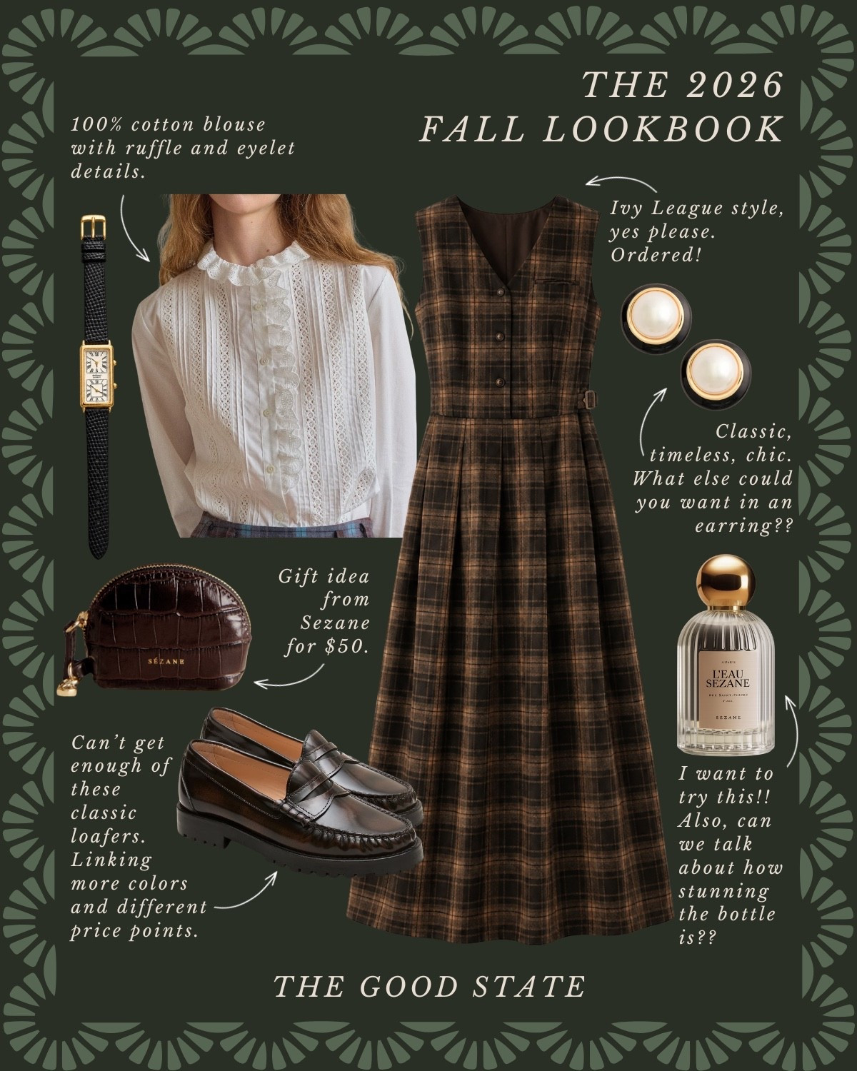 This is for the ladies who come alive on foggy, chilly mornings and dream of slow Autumn days in New England. For the ones with stacks of early ’90s J.Crew catalogs on the coffee table and drawers filled with heritage knit sweaters. The ones who reach for an iconic roll-neck sweater, classic denim and well-worn loafers because timeless staples will always outlive the trends. This is for the ladies loading up their vintage Wagoneer with a picnic basket and spending the weekend at their Vermont mountain home, watching the leaves change and sipping warm apple cider by the fire. For the ones who look forward to mornings at the apple orchard and afternoons spent making homemade apple pie. For the ones who romanticize slow morning walks along the Nantucket shore, with a warm cup of coffee in one hand and their favorite cashmere sweater wrapped around them. This is for the ladies whose closets feel like a blend of polished Ivy League style, iconic Americana Ralph Lauren and a dash of Gilmore Girls. If your heart belongs somewhere in New England, this collection is for you✨🍁🫶🏼

#LTKSaleAlert #LTKActive #LTKootd