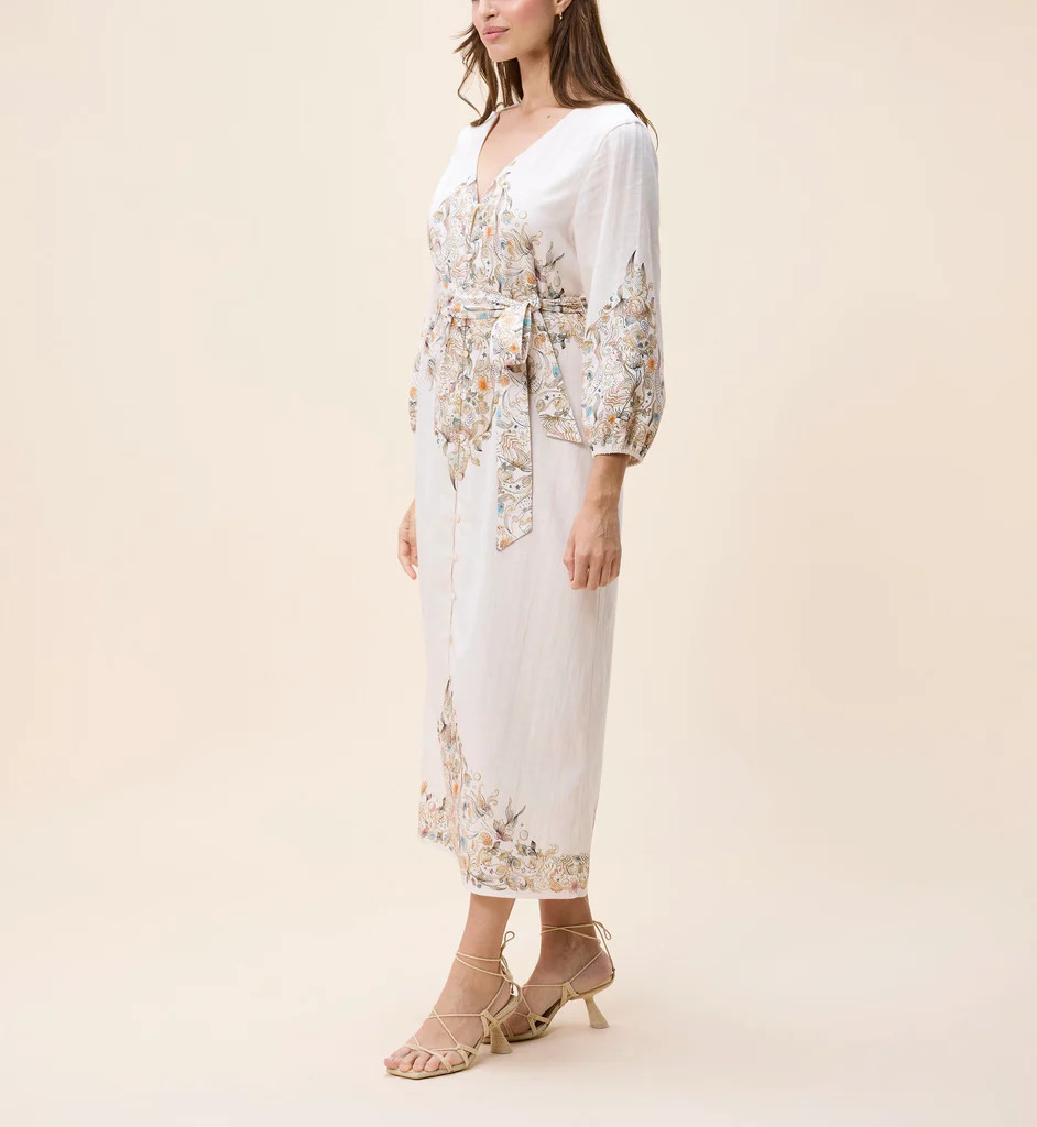 Seema Midi Dress | Bella Mer | Cleobella