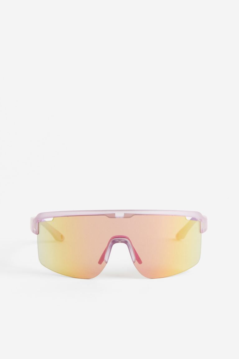 Mirrored Sports Sunglasses - Light purple - Kids | H&M US | H&M (US + CA)