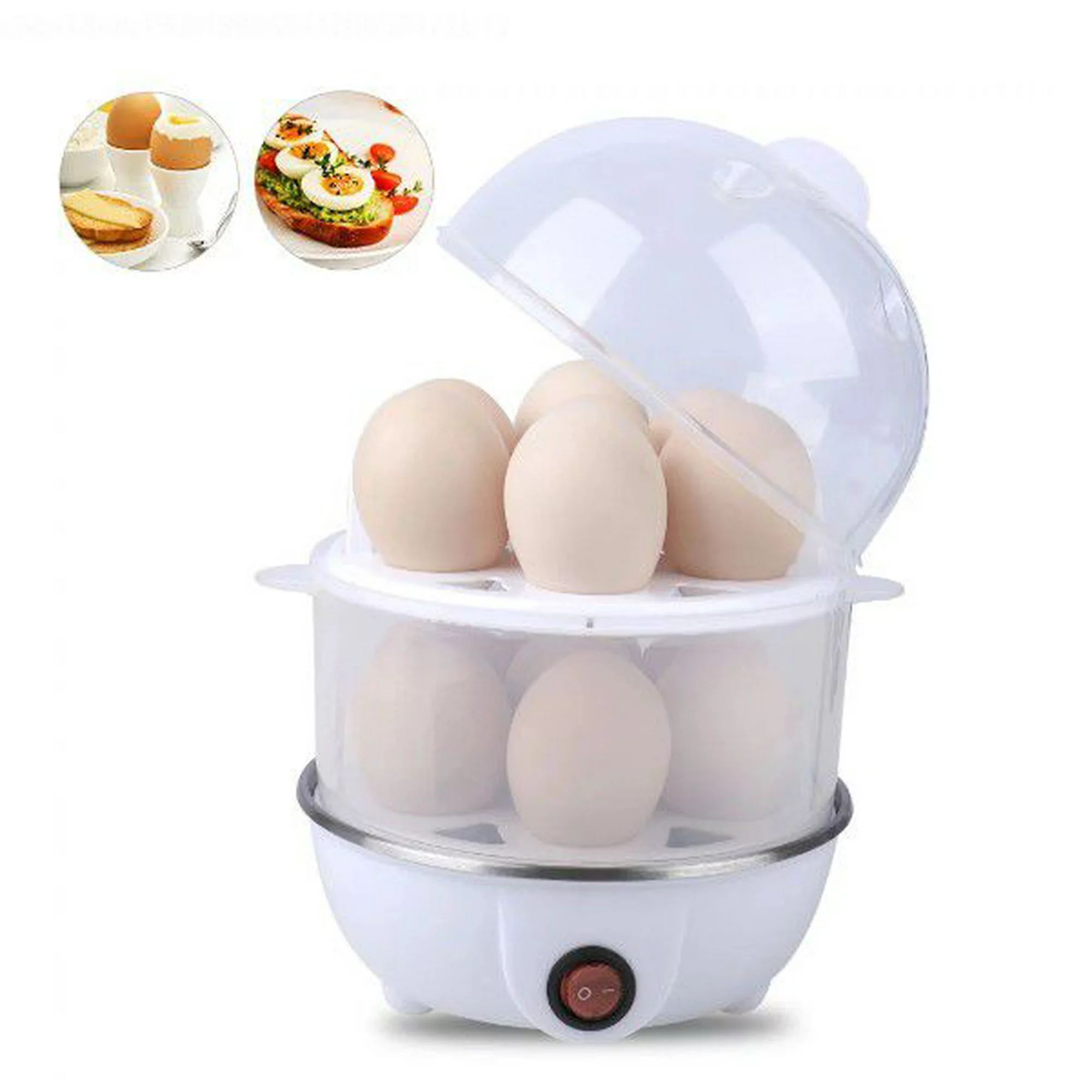 OPCUS Egg Cooker with Auto Off Rapid Egg Boiler Electric 14 Egg Capacity Hard Boiled Egg Cooker M... | Walmart (US)